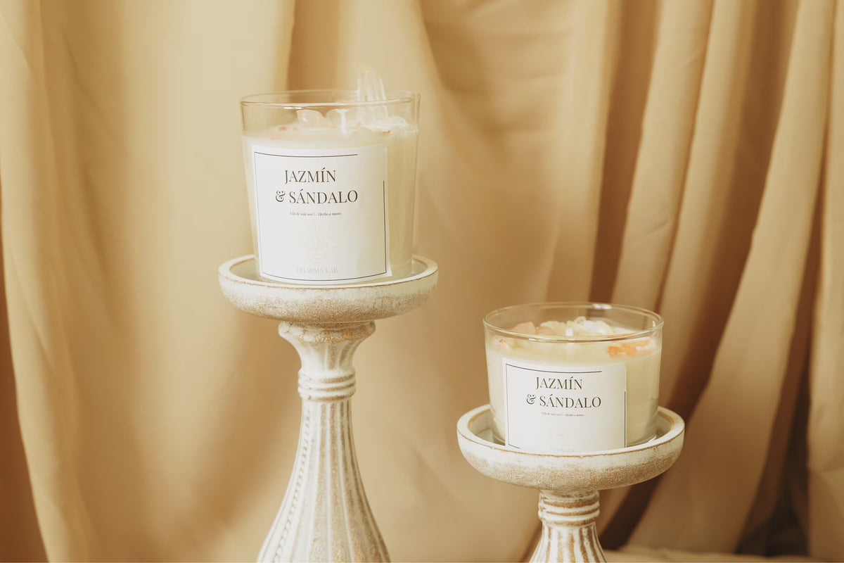 Vela Aromática 'Jazmín & Sándalo'