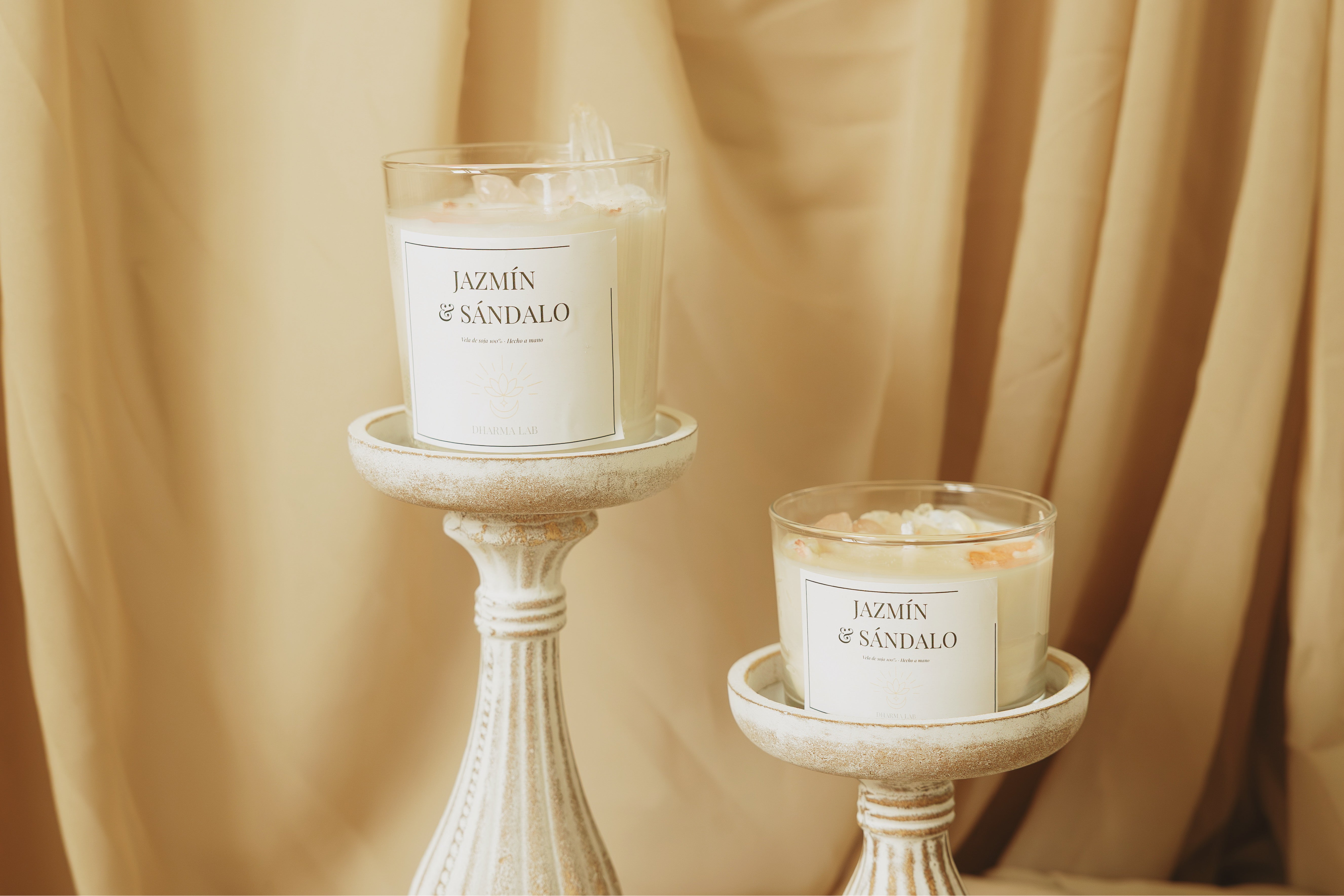 Vela Aromática 'Jazmín & Sándalo'