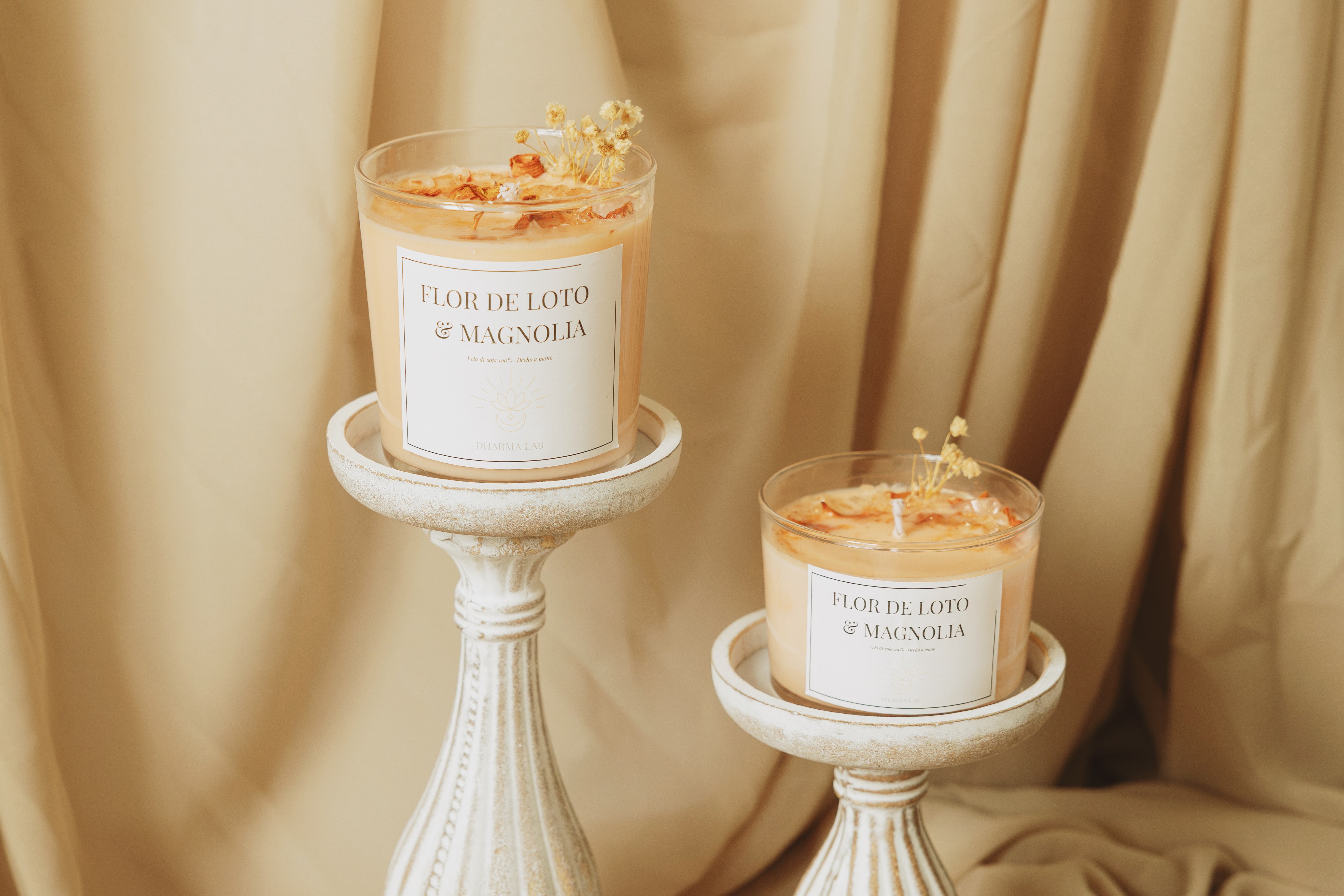 Vela Aromática 'Flor de Loto & Magnolia'