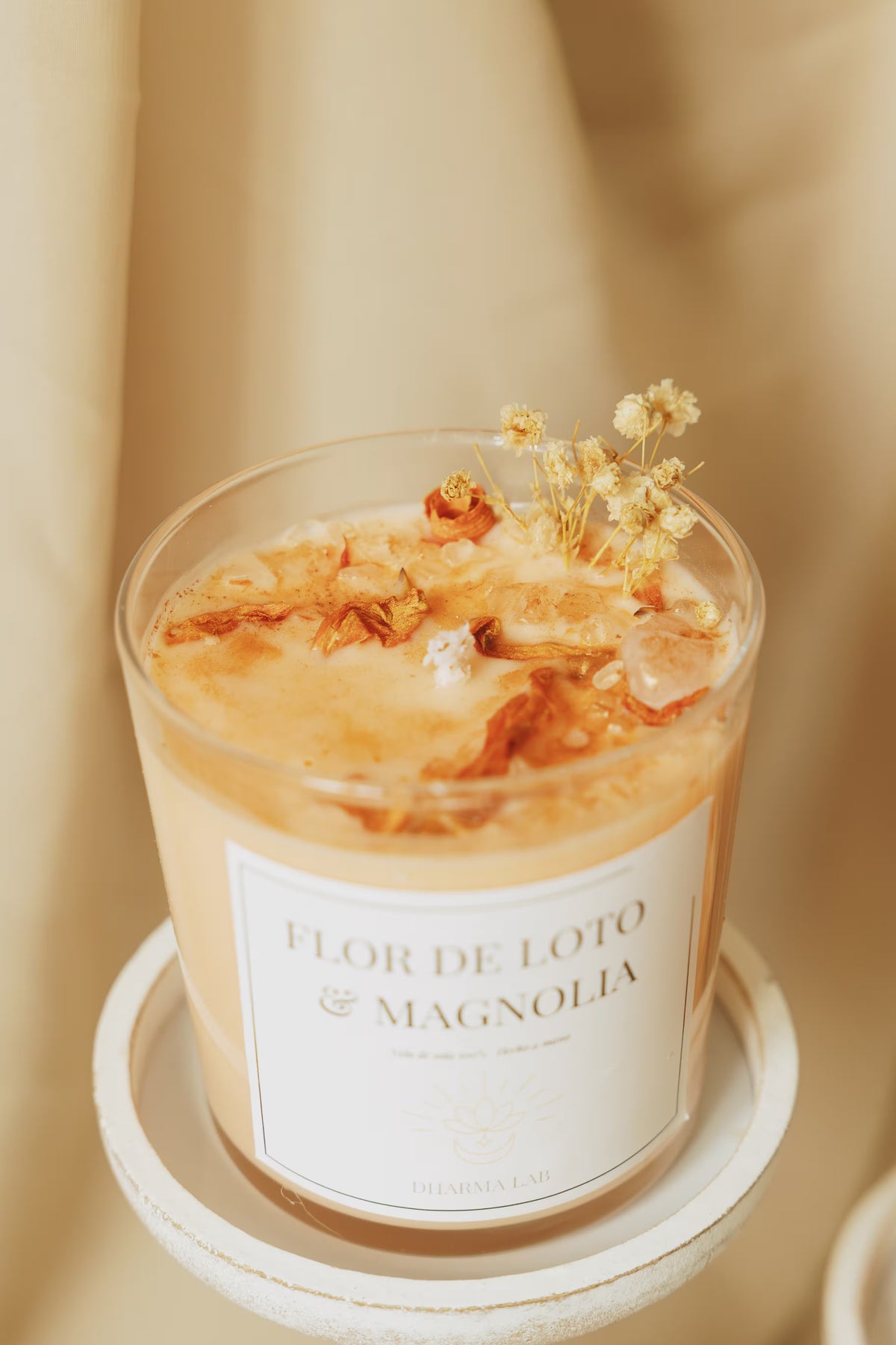 Vela Aromática 'Flor de Loto & Magnolia'
