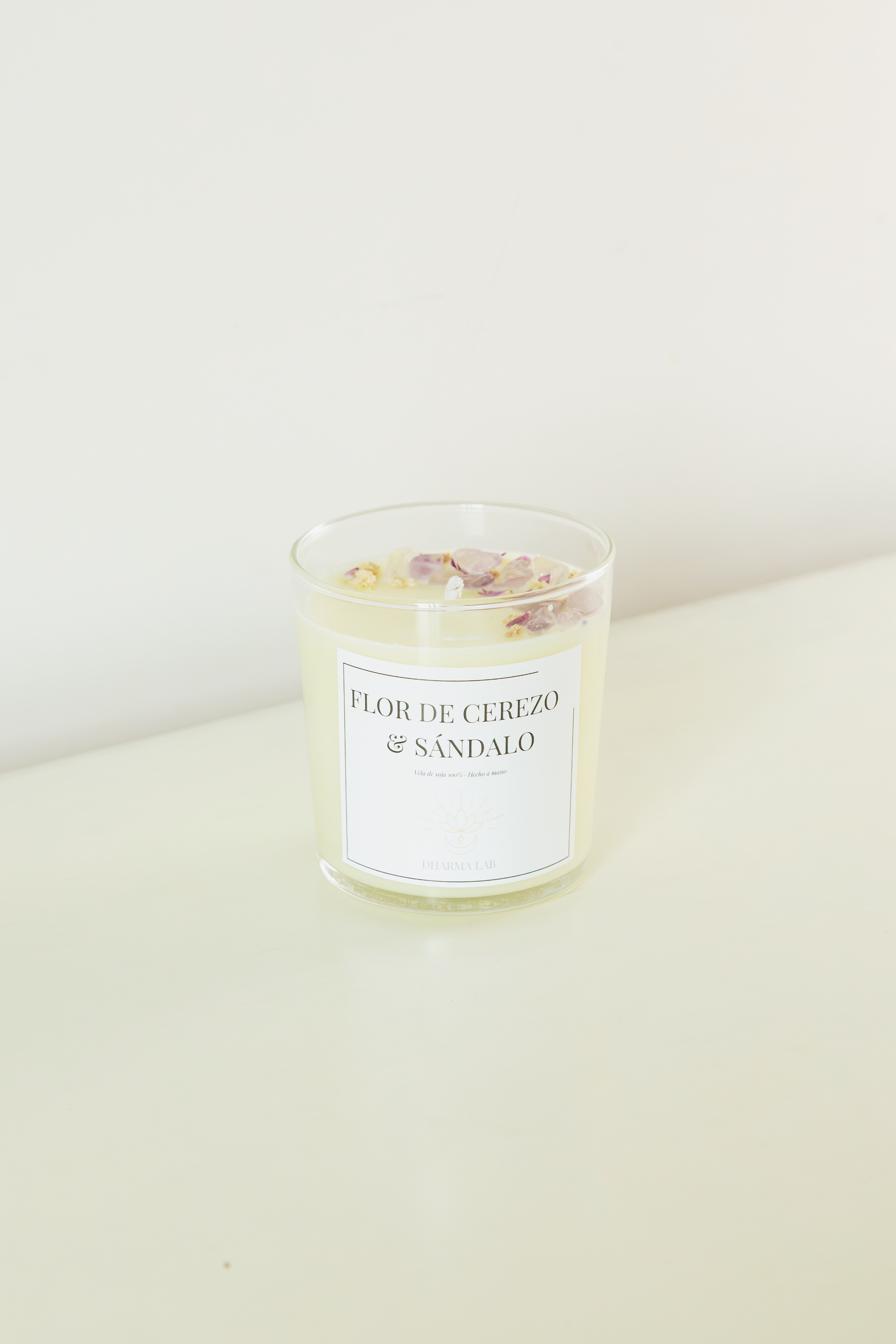 Vela Aromática  'Flor de Cerezo & Sándalo'