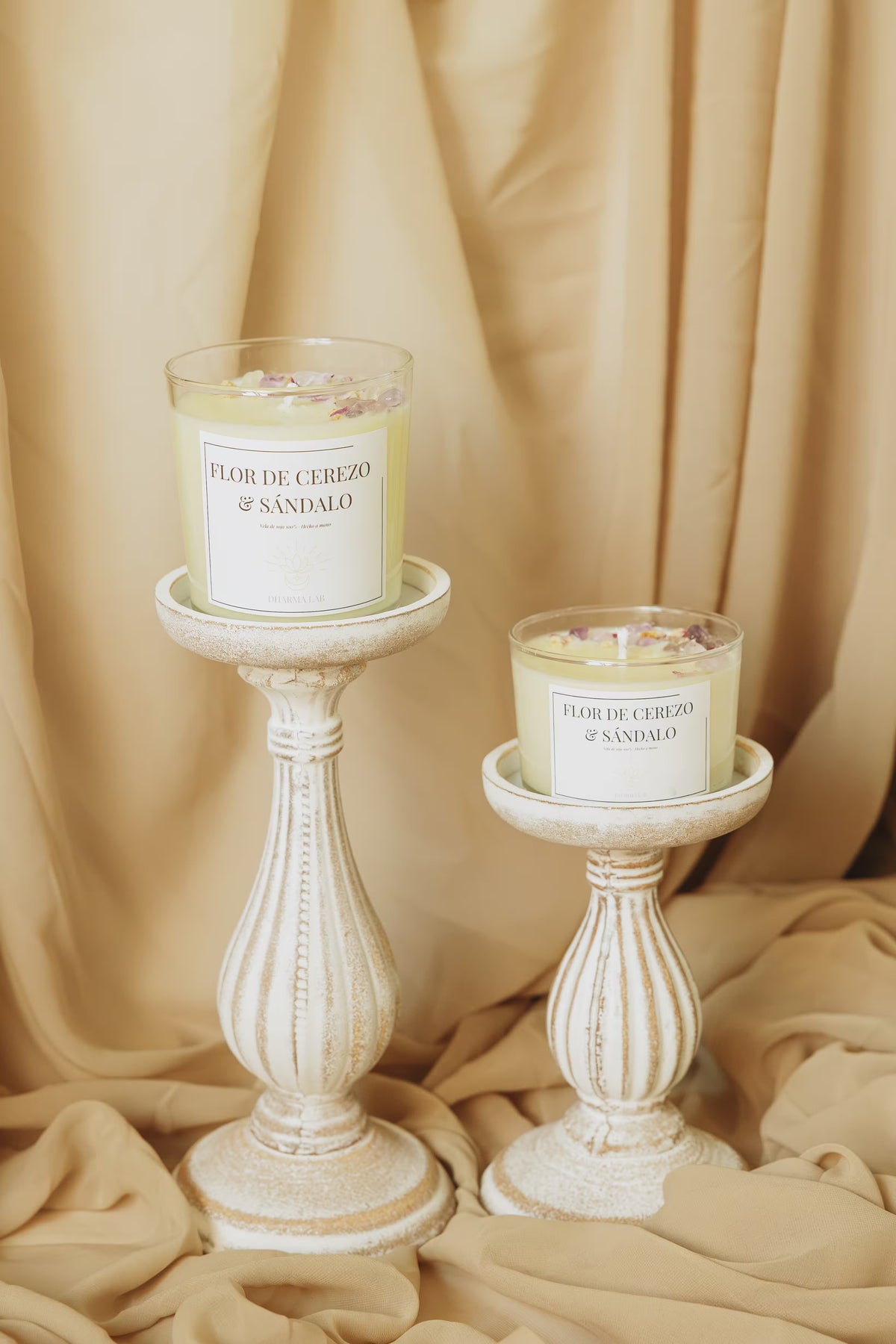 Vela Aromática  'Flor de Cerezo & Sándalo'
