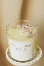 Vela Aromática  'Flor de Cerezo & Sándalo'