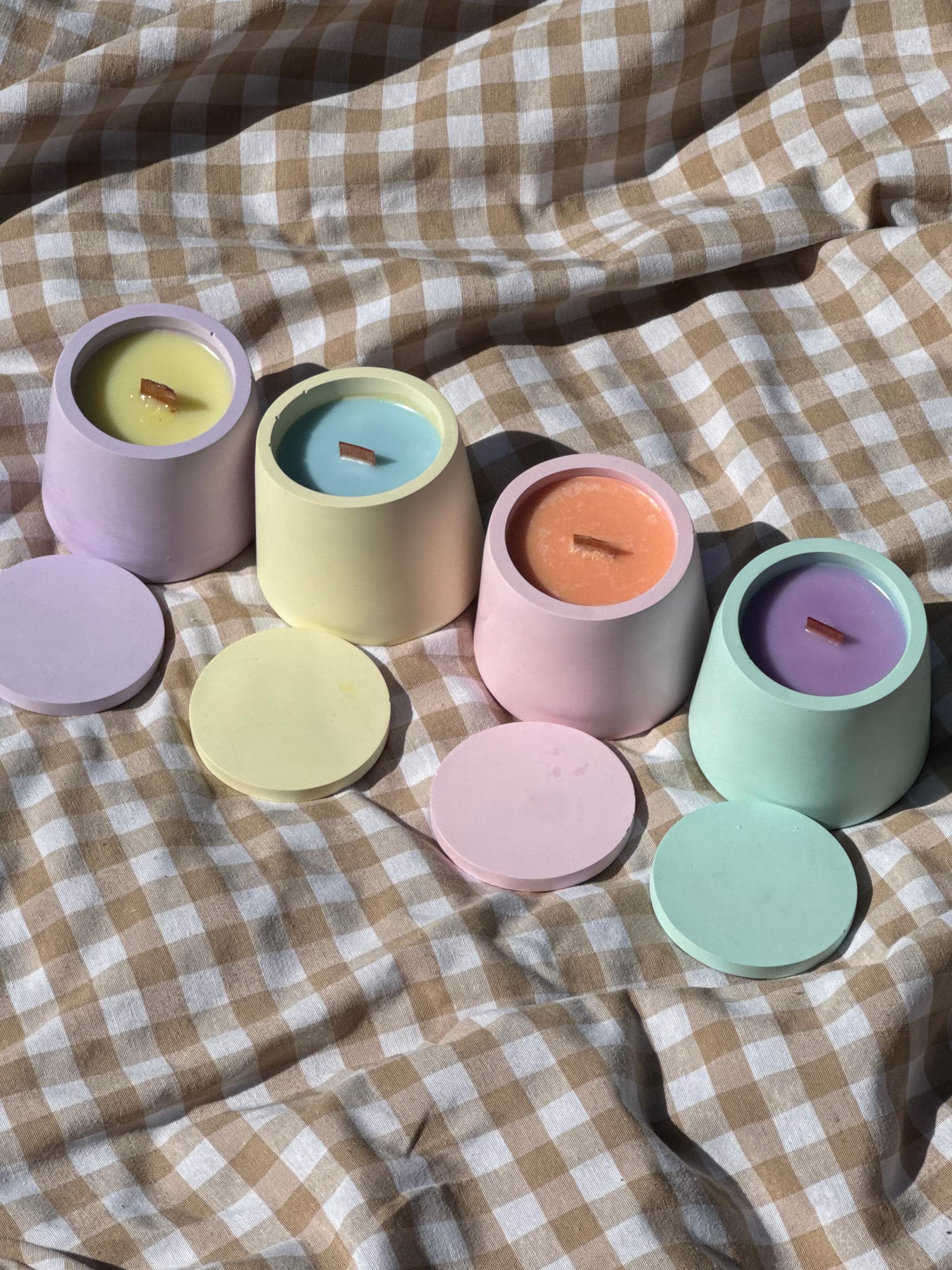 Pack 4 Velas Colección de Verano